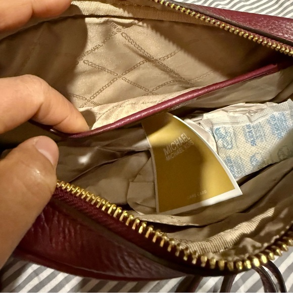 Michael Kors Wine Crossbody Bag - Picture 12 of 13